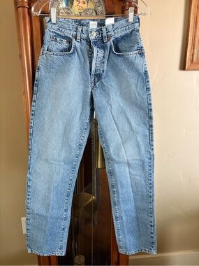 Vintage Lucky Brand Light Blue Women's Jeans - Dungarees Label
